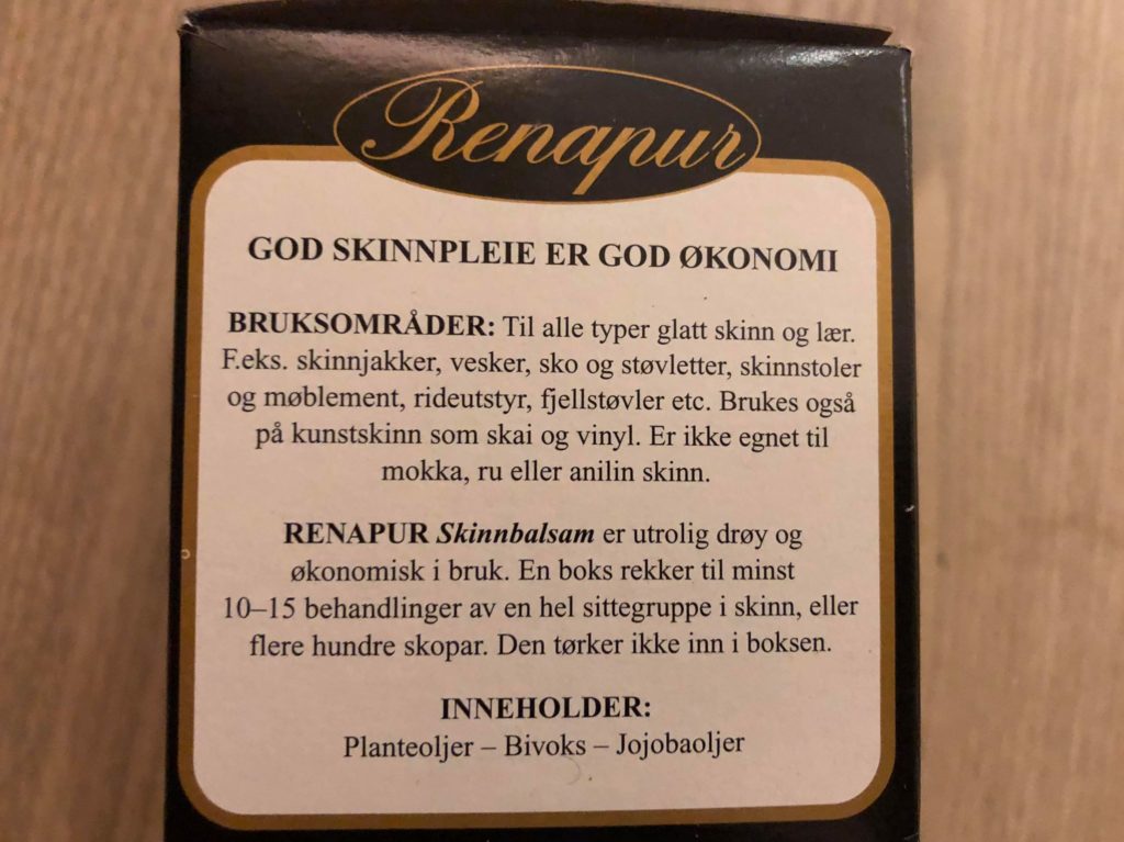Renapur Skinnbalsam – Jacobsen Online Store AS